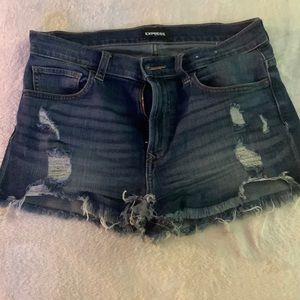worn once express shorts